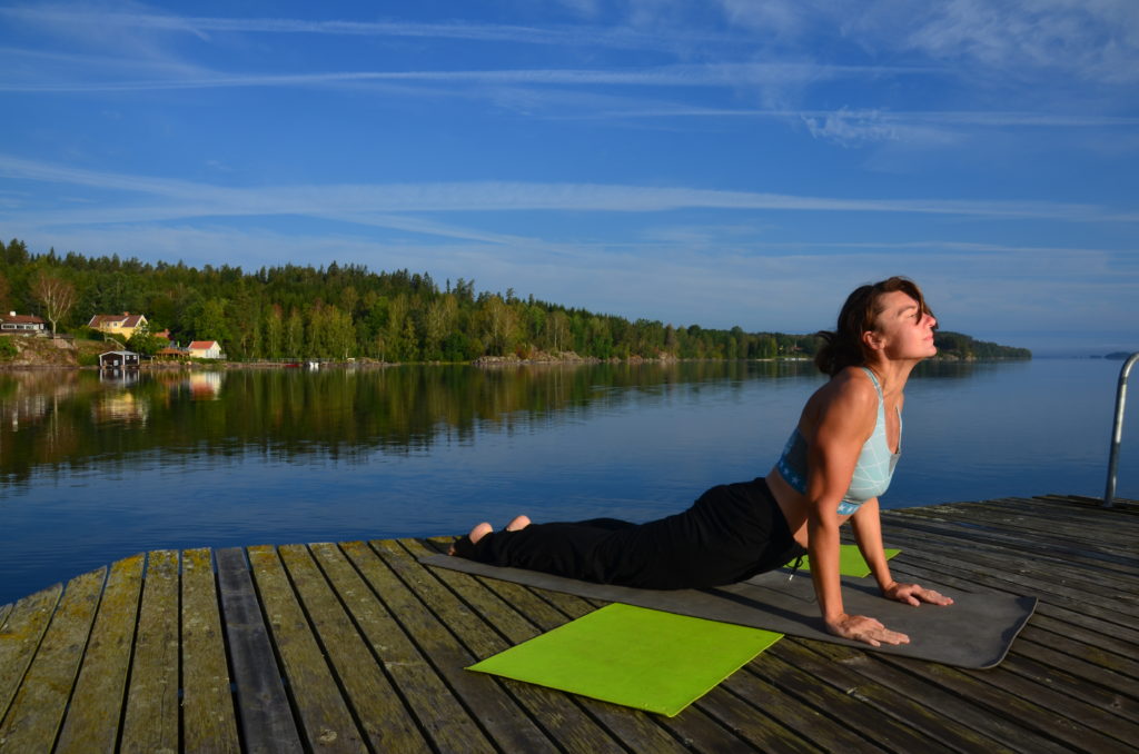 Yoga Schweden See